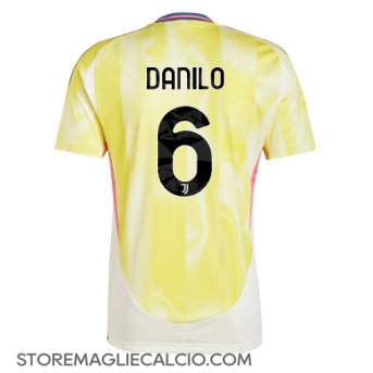 Juventus Danilo Luiz #6 Maglia Gara Trasferta Repliche 2024-25
